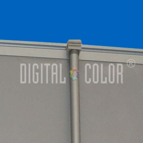 Roll Up Gray 0.85x2 mts Retráctil-Easy Pull Banner Stand 05