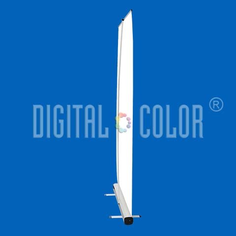 Pendón Roll Up Black 1x2 mts Retráctil - Easy Pull 05