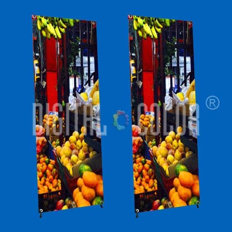 Outside X Banner 0.6 x 1.6 mts