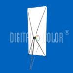 Outside X Banner 0.6 x 1.6 mts