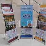 Outside X Banner 0.6 x 1.6 mts