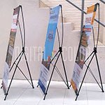 Outside X Banner 0.6 x 1.6 mts