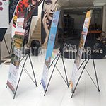 Outside X Banner 0.6 x 1.6 mts