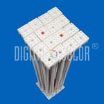 Wall Pop Up 3x4 Straight Skyline Backing Publicitario