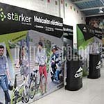 Wall Pop Up 3x4 Straight Skyline Backing Publicitario